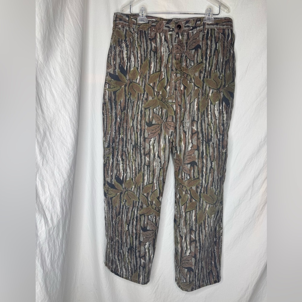 Vintage Duxbak Thinsulate Realtree Camo Winter Hunting Pants Mens 36x32 - Picture 2 of 9